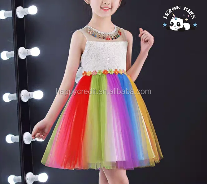 LEZONKIDS - 2020 Custom Children Clothing Frocks for 12 Years Girls Princess Dress Kids